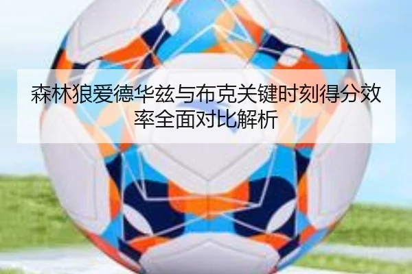 森林狼爱德华兹与布克关键时刻得分效率全面对比解析